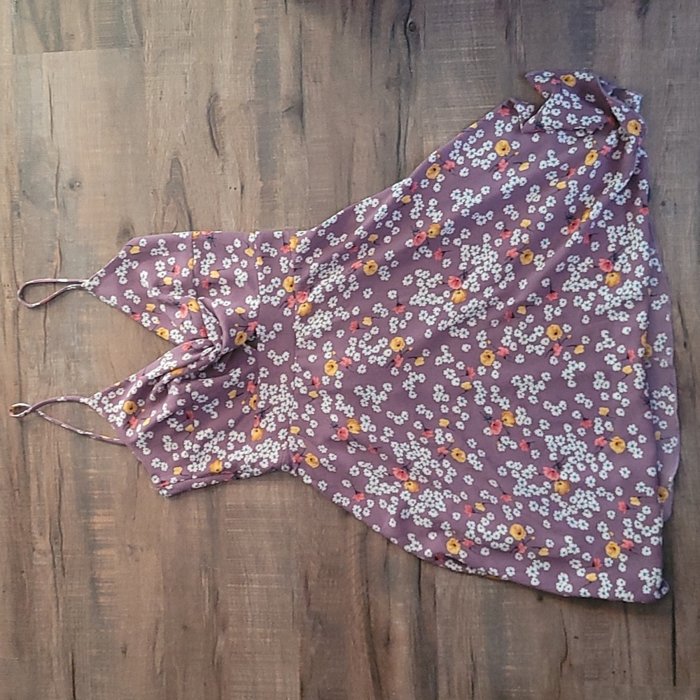 Fashion Magazine Flower Dress